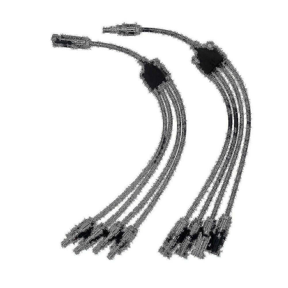 Y Type 4 To 1 Adapter Solar Panel Cable Wire Connectors Adapter Photovoltaic Panel Convergence Cabl