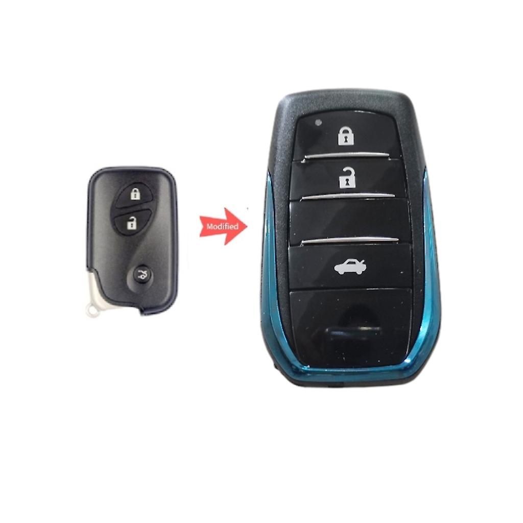 2/3/4button Smart Modified Flip Remote Key Case Fob Keyless Entry Shell Blank For Lexus Is250 Es350 Gs350 Ls460 Gs