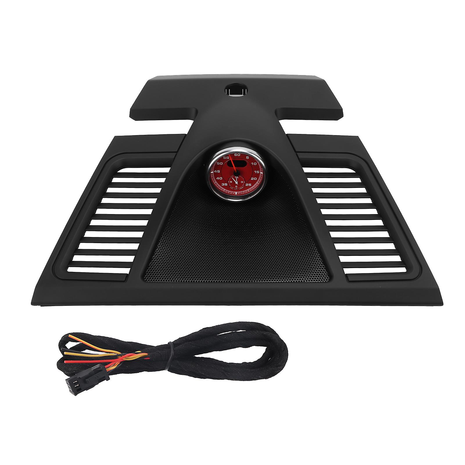 ,Black Dash Clock Upper Instrument Panel Trim Dash Bezel Compact and Lightweight