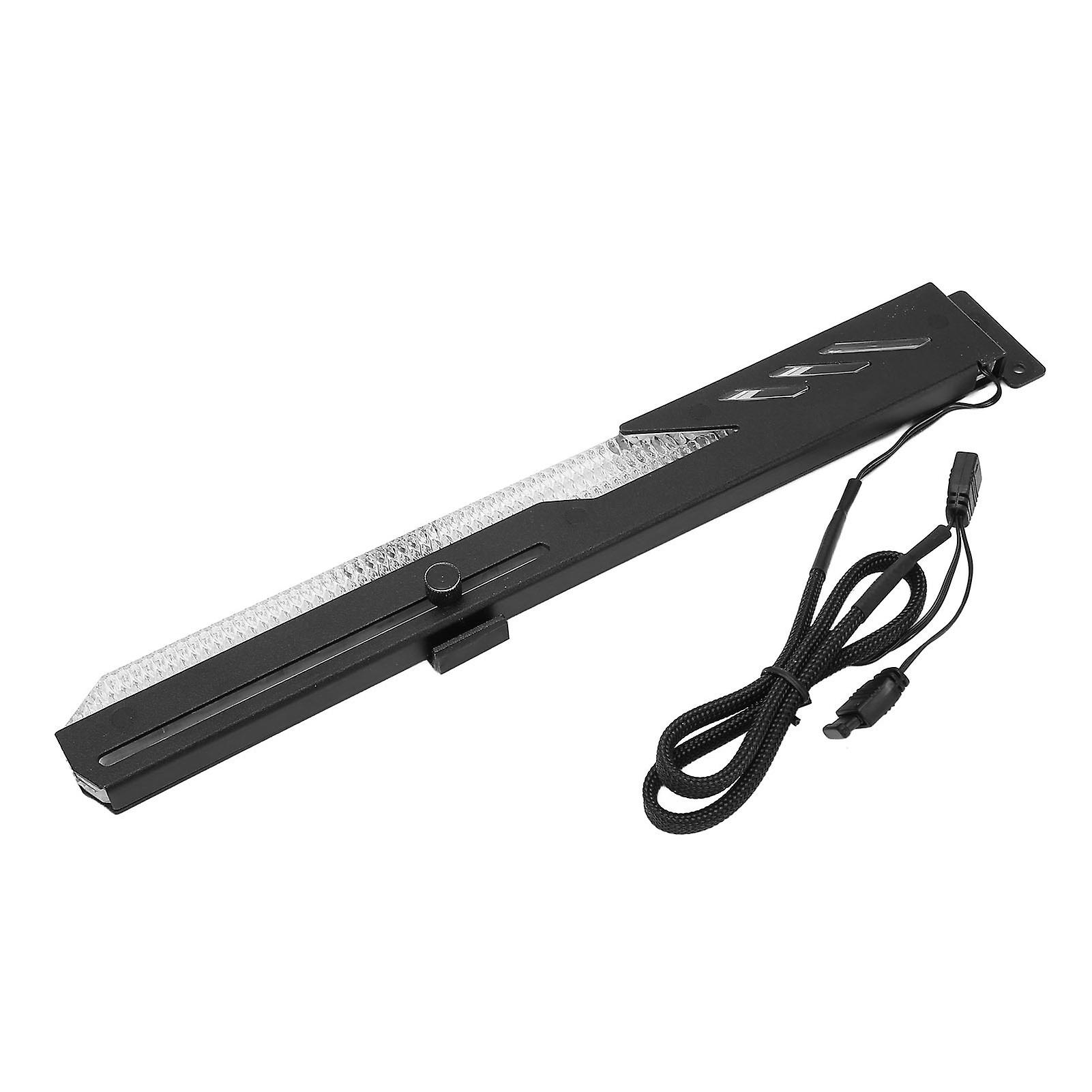 GPU Support Bracket ARGB 3Pin 4Pin Sliding Adjustable Easy Installation GPU Holder for Desktop Graphic Card
