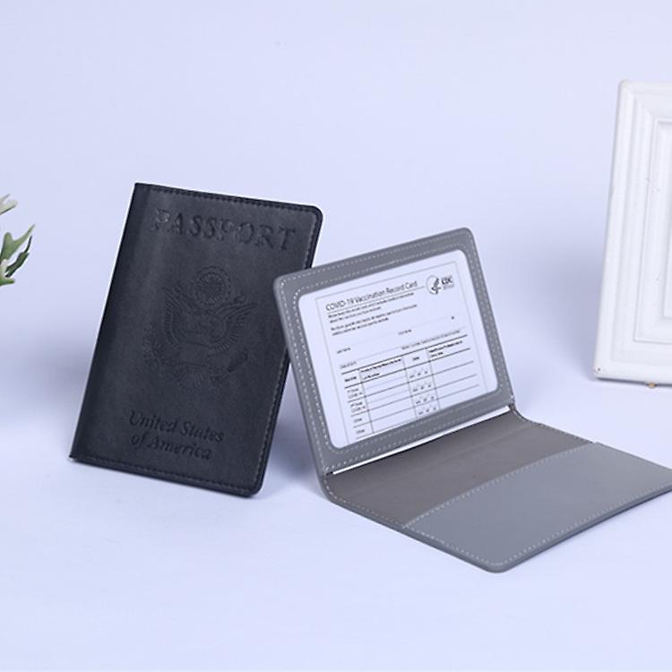 For U.s. Passport Id Holder Protective Case All-in-one Organizer Wallet