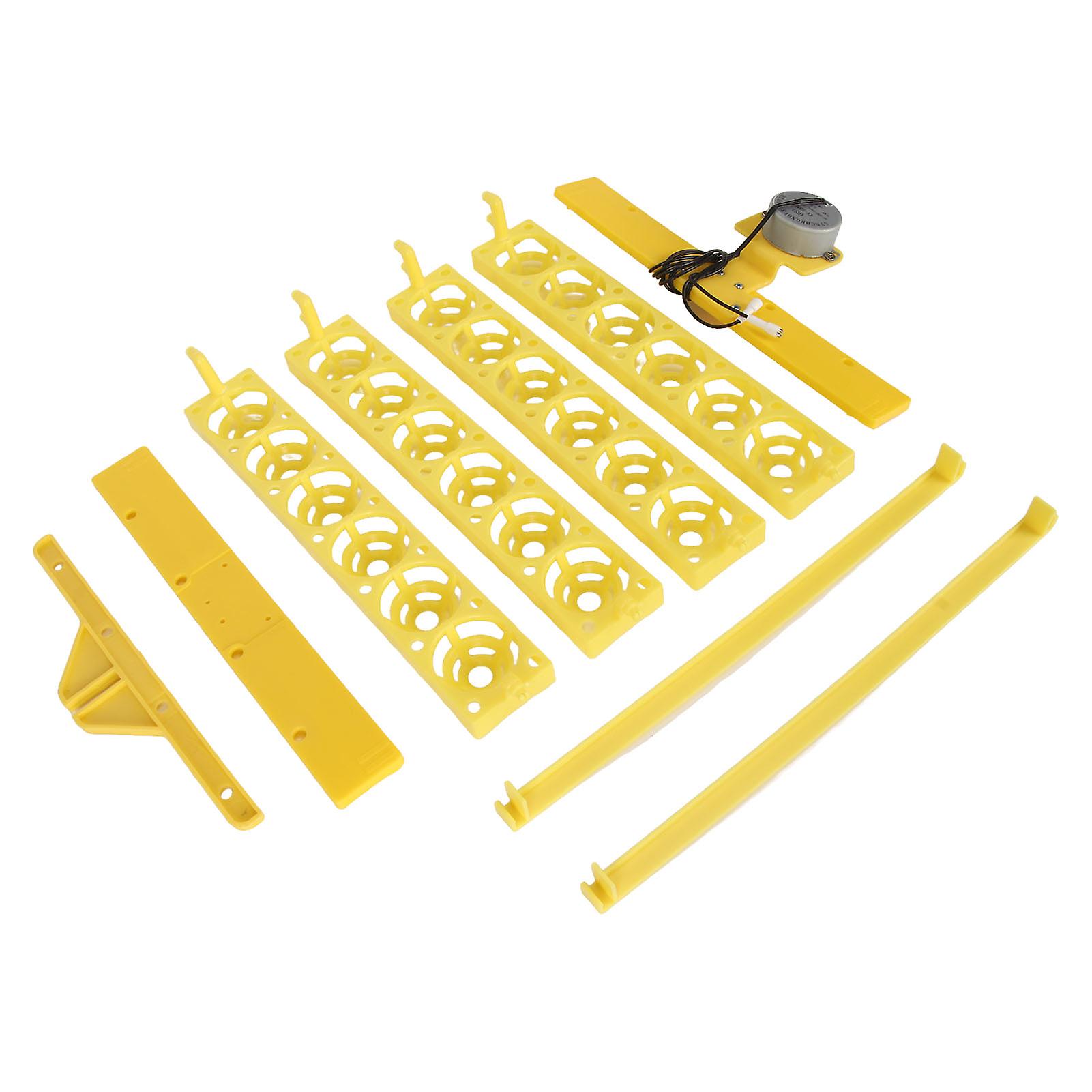 Egg Turning Tray Professional 24 Eggs Capacity Efficient Quiet Egg Incubation Tray for Duck Chicken Peacock Goose AC110V