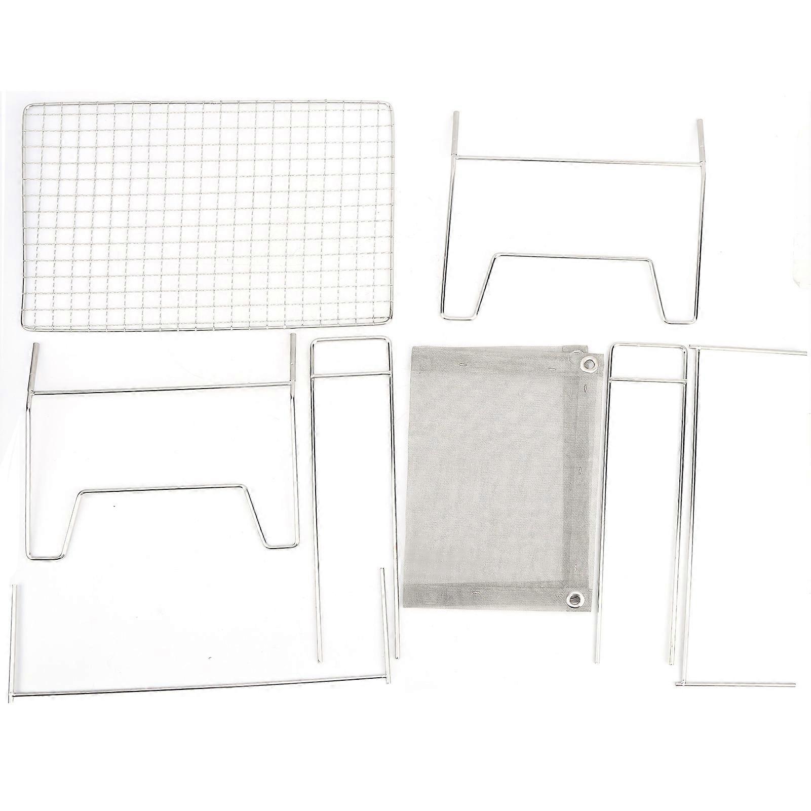 Barbecue Grill,Stainless Steel,Wire,Camping