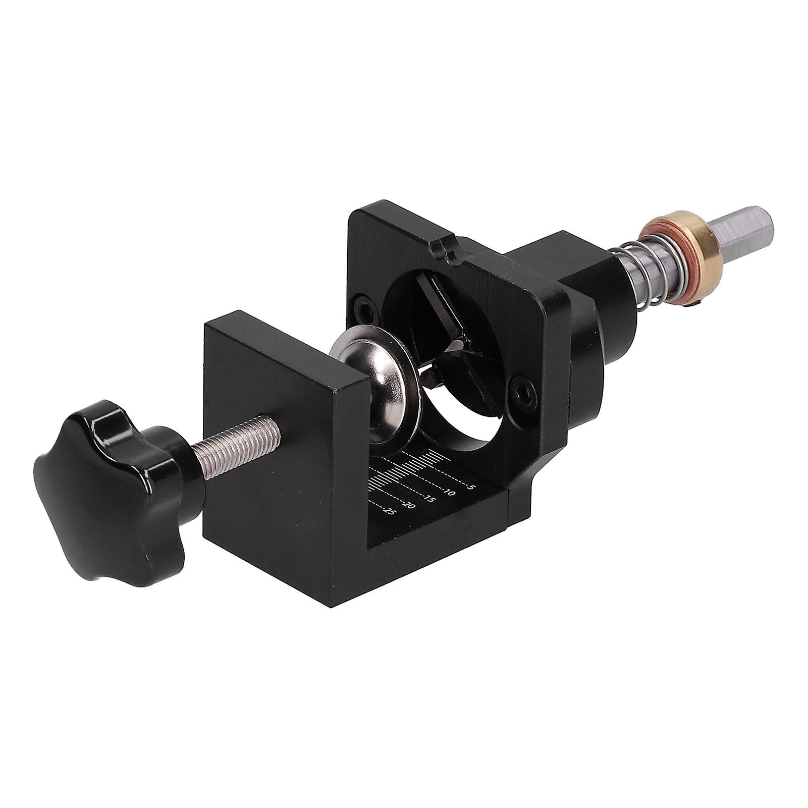 Hinge Hole Punch Locator Cabinet Hardware Drilling Guide Jig Woodworking Tools 35mm