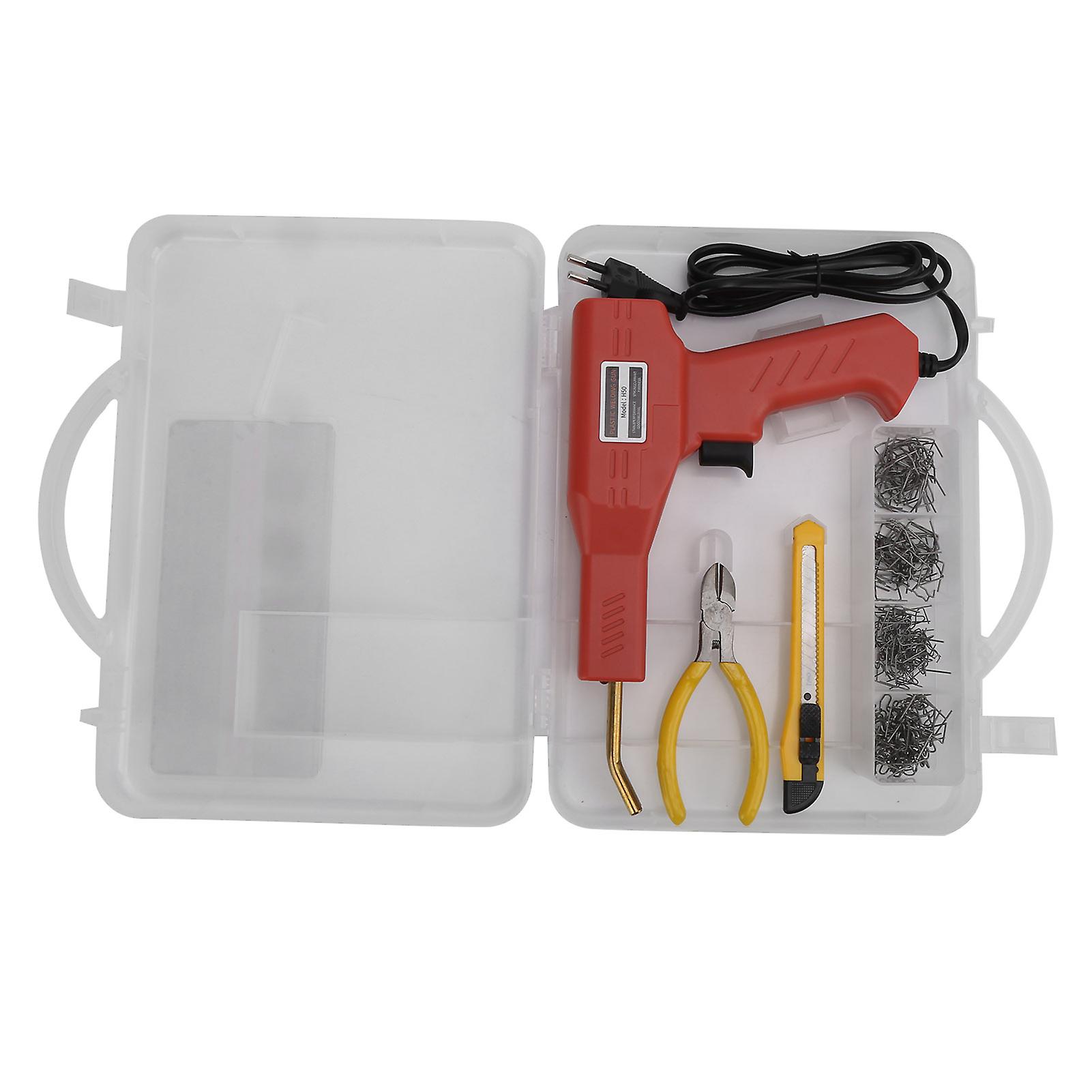 Hot stapler for car bumper - Plastic welding machine repair tool