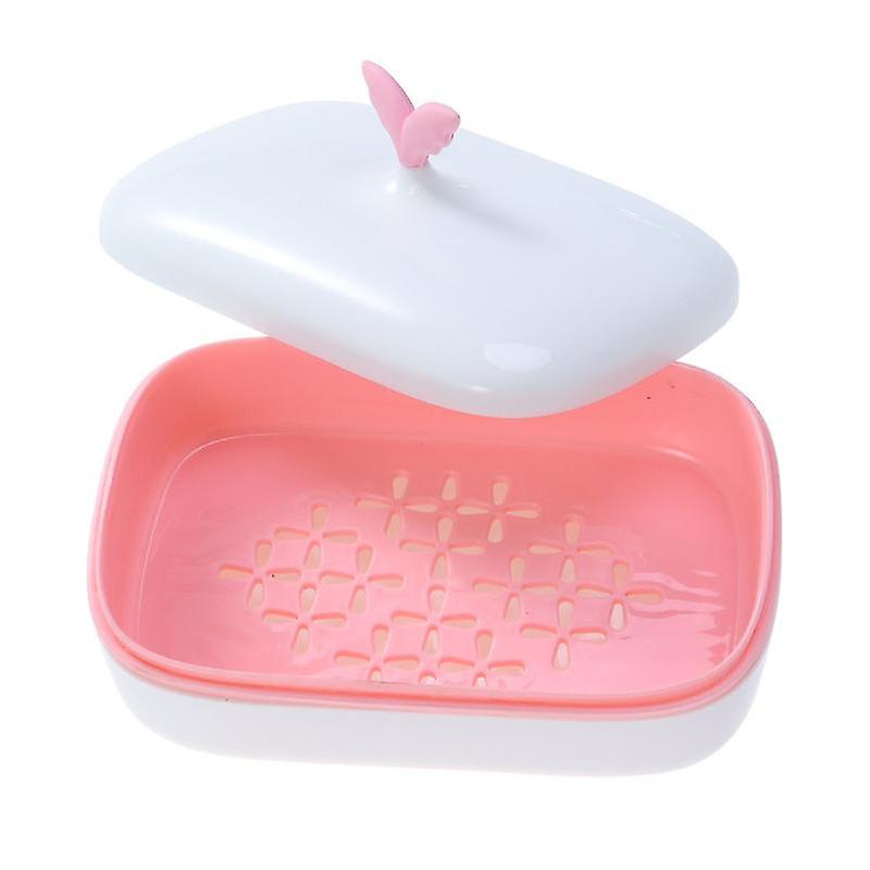 1pcs Soap Dish With Lid
