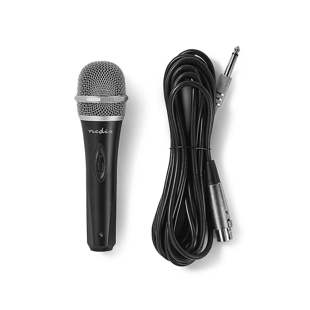 Wired Microphone | Cardioid | Detachable Cable | 5.00 m | 50 Hz - 15 kHz | 600 Ohm | -72 dB | On/Off-K