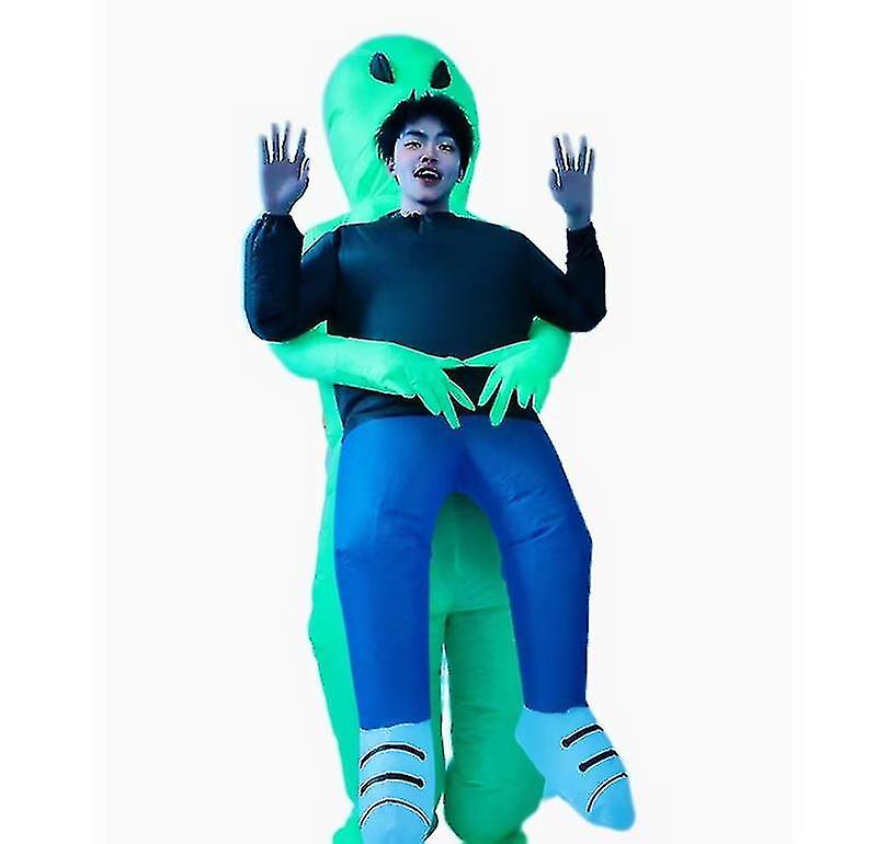 Costume gonflable d’extraterrestre Costumes gonflables d’Halloween Gonfler le costume d’extraterrestre pour Halloween, Pâques, Noël Uu-YUHAO
