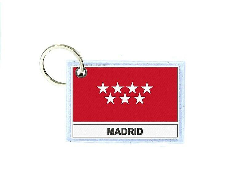 Key key door prints double-sided madrid flag