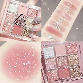 Colors Glitter Eyeshadow Makeup Palette Matte
