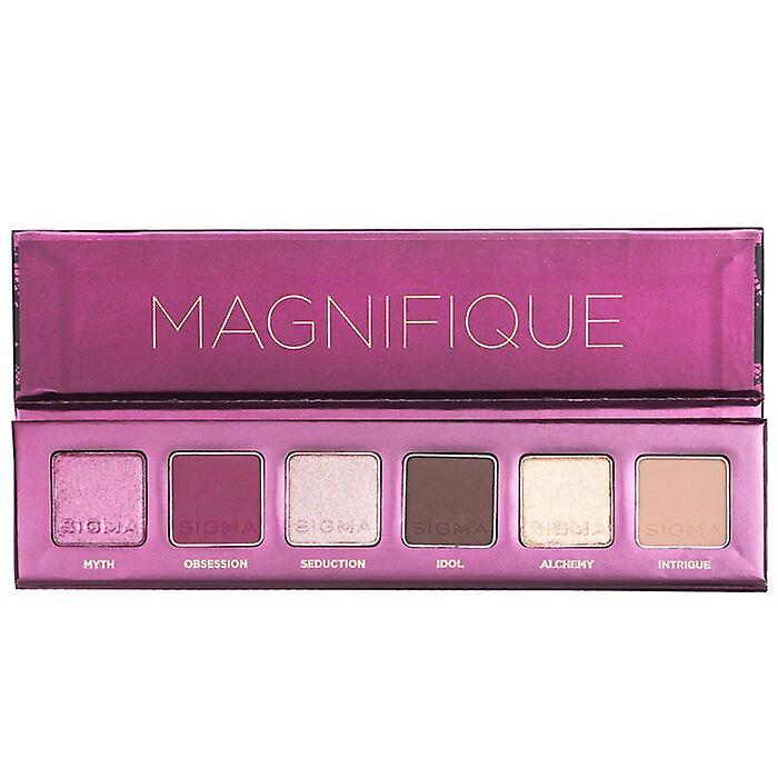 Palette de fards à paupières Sigma Beauty Magnifique (6 fards à paupières + 1 pinceau)