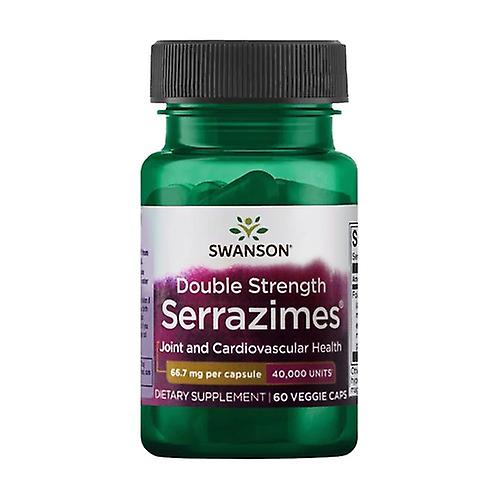 Ultra Optimum Serrazimes 40000 units 60 vegetable capsules