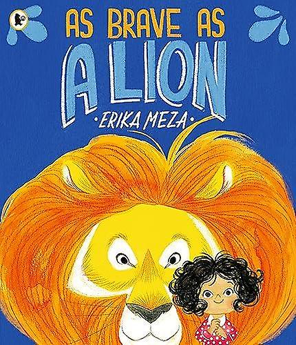 Valiente como un león - Erika Meza - Libro de bolsillo - Libro en inglés - Cuentos ilustrados