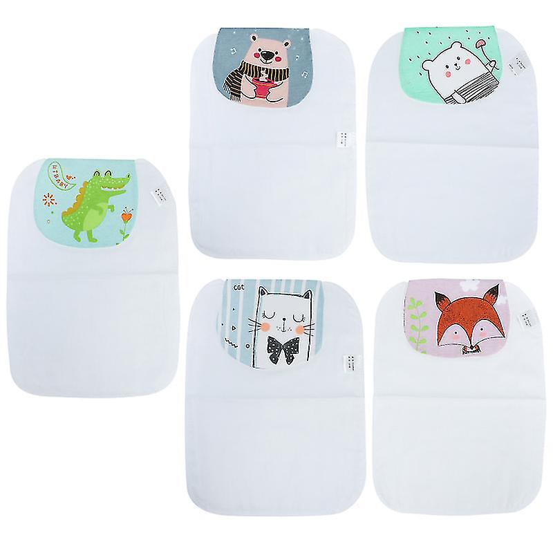 5pcs Baby Sweat Absorbent Towel