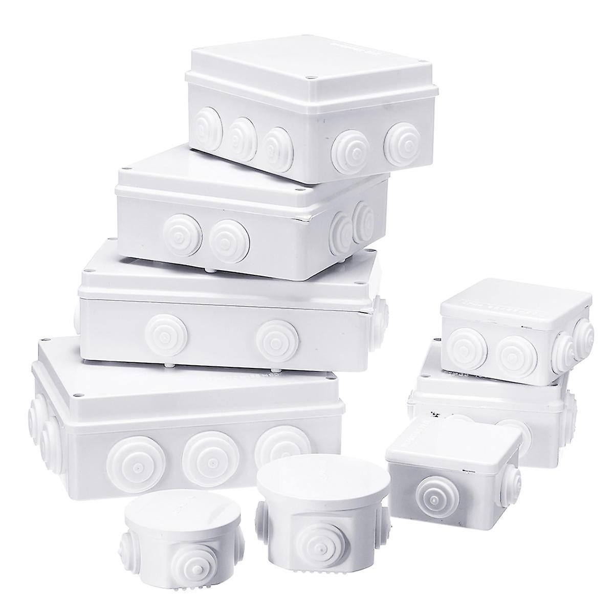 Abs Plastic Dustproof Waterproof Ip65 Junction Box Universal Electrical Project Enclosure Junction Case