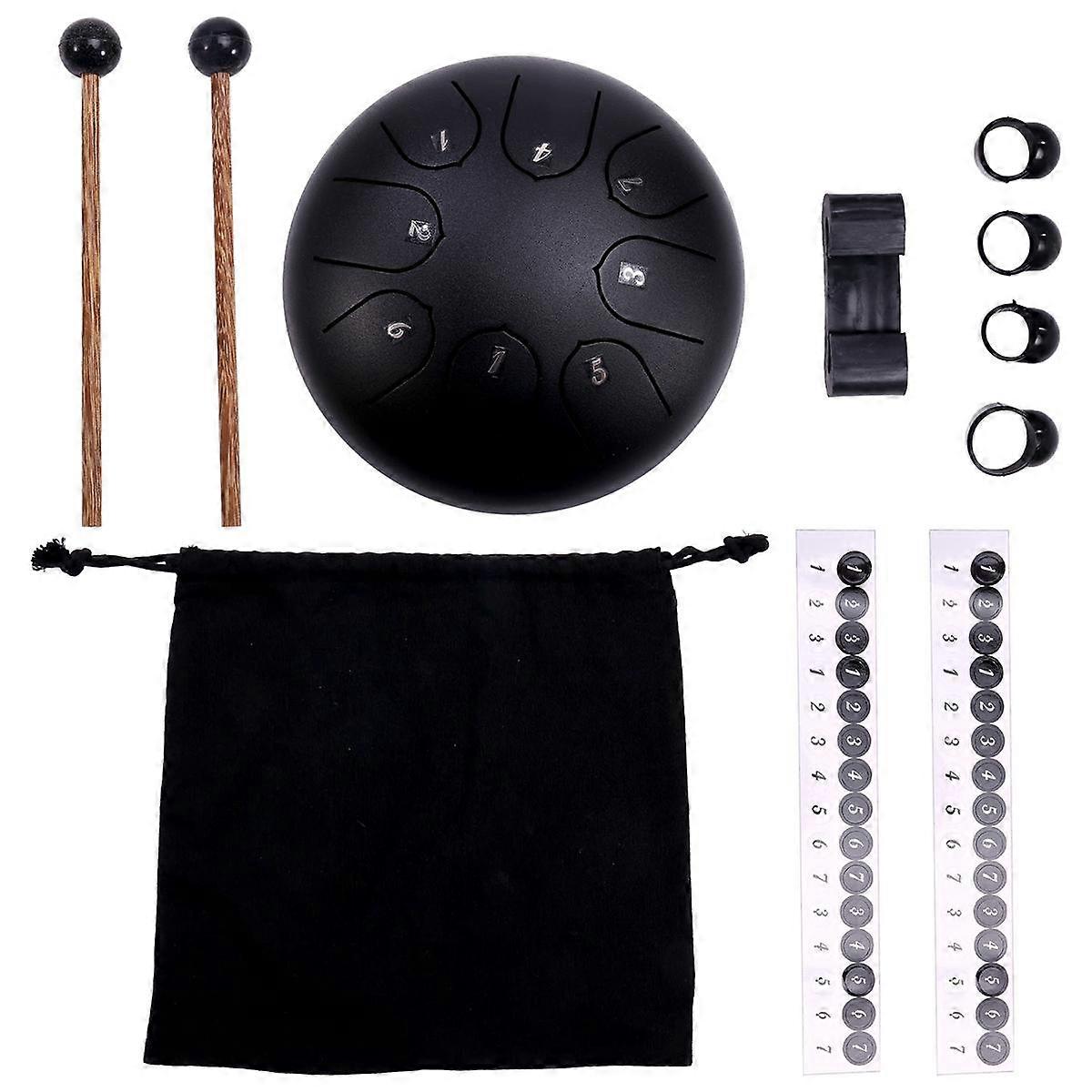 Outdoor Garden Rain Drum,Chakra Rain Drum, Tongue Drum Rain Bell,Outdoor Musical Instrument,Tranquil and Charming Garden