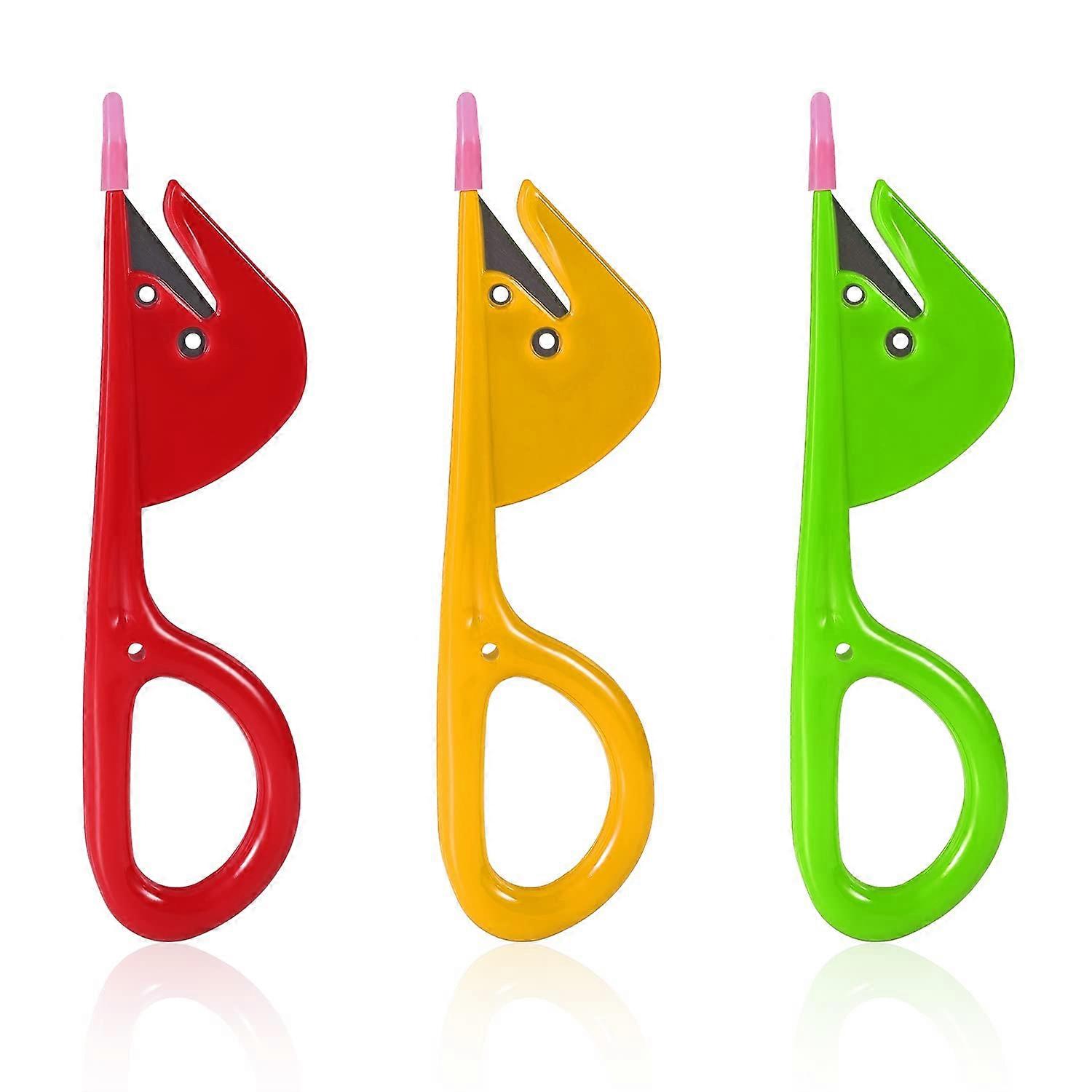 Hair Elastic Bands Remover, 3pcs Easy to Remove Elastic Hairband Cutter Hair Bands Remover Elastic Rubber Band Hair(random color)