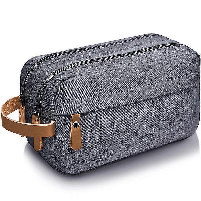 Toiletry bag with large capacity Gray