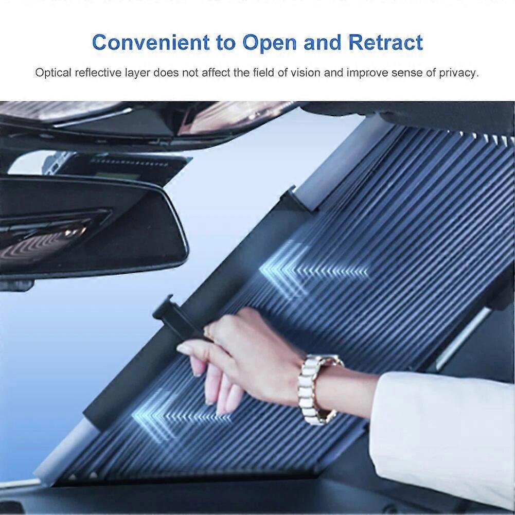 46/65/70cm Car Sunshade Front Rear Windshield Shade Cover Car Window Summer Sun Protection With Heat Insulation Front Shading ST1M212