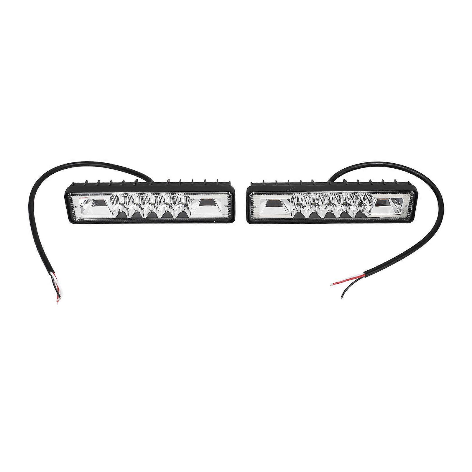 LED Work Light 1285V 48W White Yellow Light Color IP67 Waterproof Flexible Headlight Driving Fog Lamp for Offroad Truck Tractor Boat E2U211