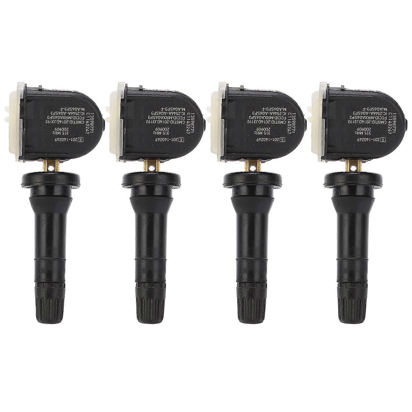 4pcs Tire Pressure Monitoring Sensors TPMS 13598771 Fit for Buick E2U785