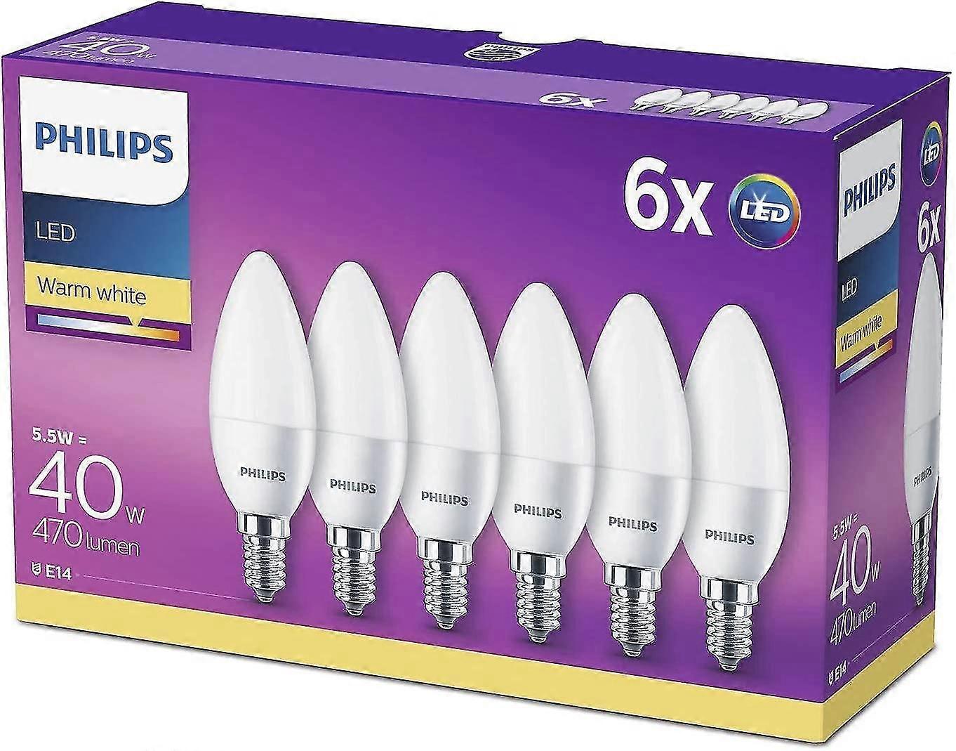 5.5 W (40 W) - Warm White