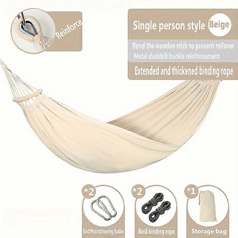 1pc Versatile Hammock Swing For Outdoor Camping, Preventing Tipping Over, Suitable For Both Indoor And Outdoor Use, For Dormitory Bedroom