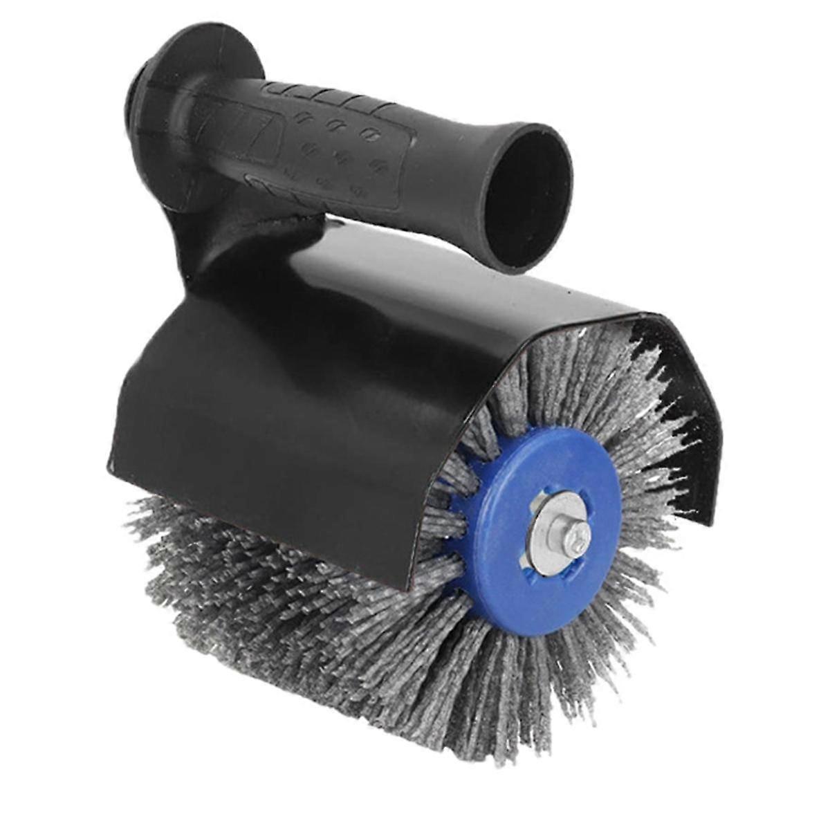 Handheld Linear Polishing Machine Parts Angle Grinder Conversion Handle for 120x100x19mm Wire Drawing Wheel Brush M10