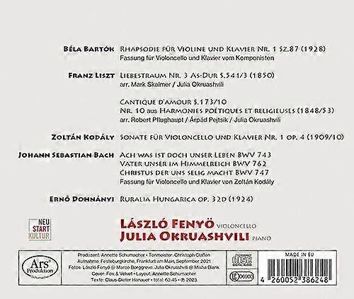 Laszlo Fenyo : Harmonies Hongroises CD (2023)