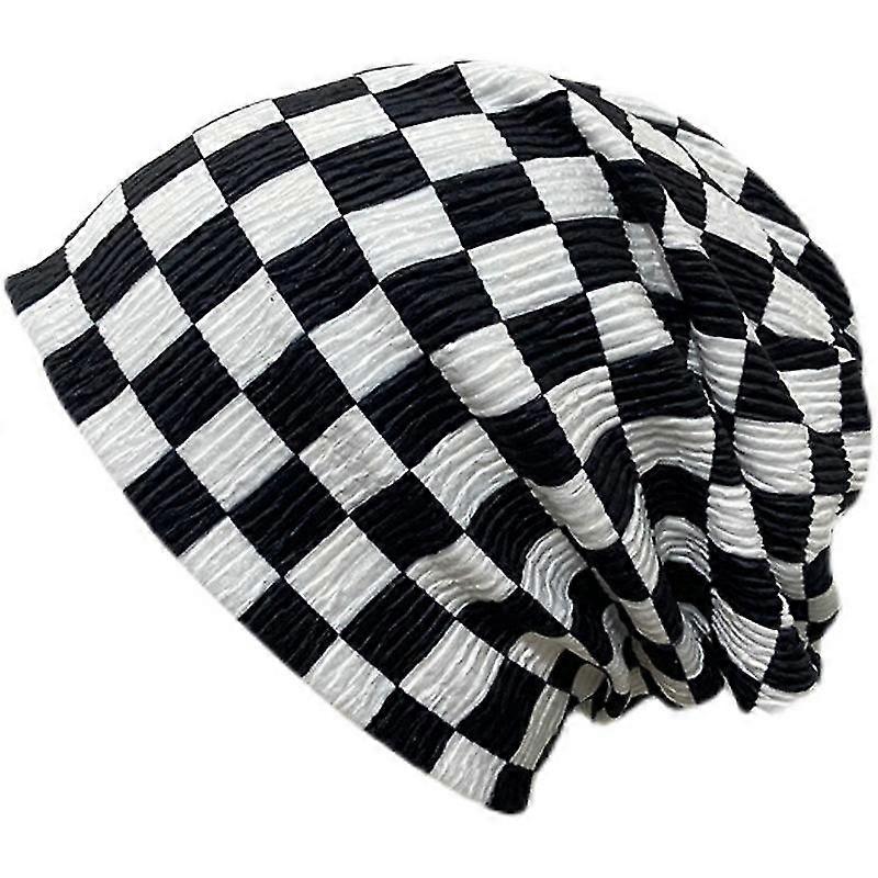 Sombrero de gorro de moda, gorra de calavera larga y cálida