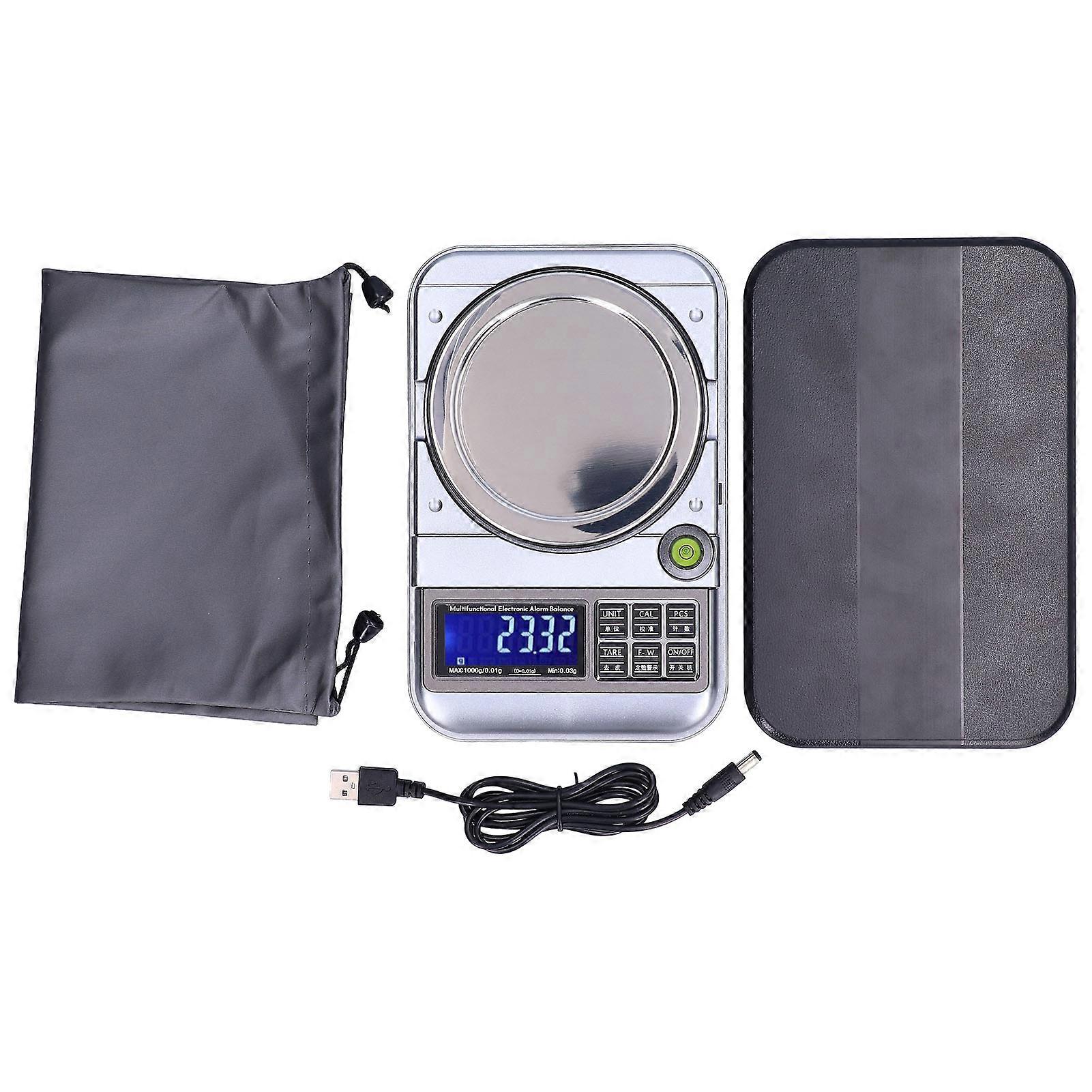 Jewelry Scale Accurate Data Multiple Units Stable Reading High Sensitivity LCD Digital Electronic Scale for Gold