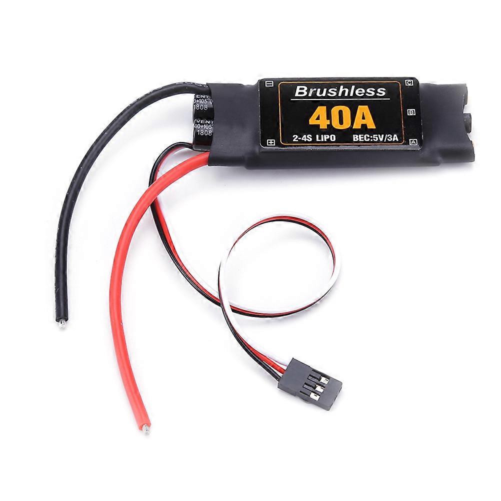 40a Brushless Esc With 5v/3a Bec For Rc Fpv Quadcopter Rc Airplanes Helicopter