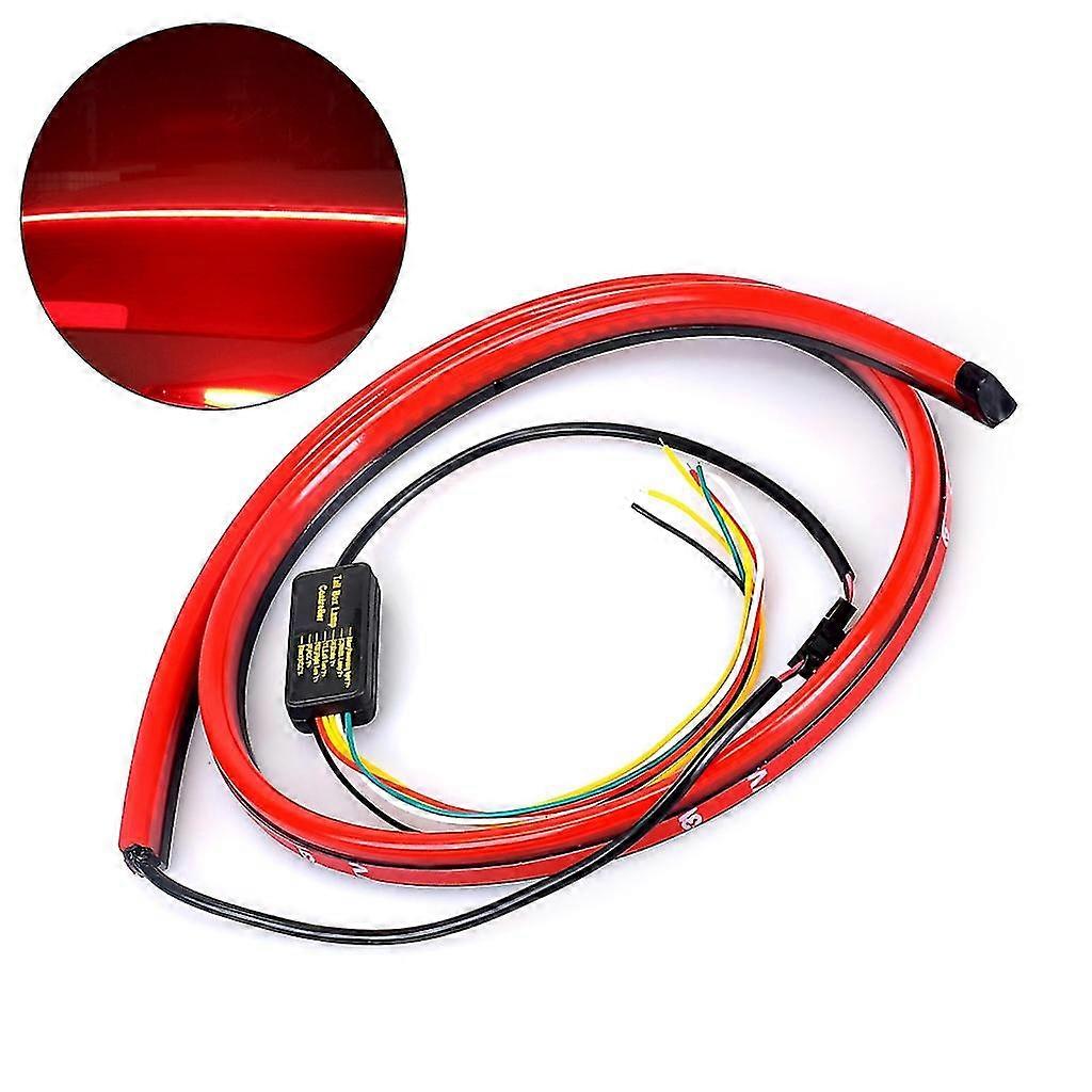 Car Rear LED Strips Light RED Trailer Lamp Warning Turn Signal Lamp Flashing
