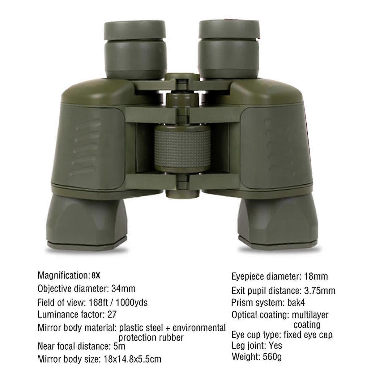 Binoculars 50X50 Professional HD Hunting Telescope for Camping Outdoor Binoculars with Coordinate D