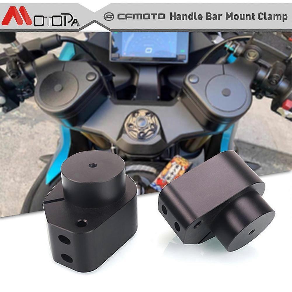 Motorcycle Handlebar Riser Bar Mount Handle Clamp Mount Adapter For CFMOTO CF 250SR SR250 SR 250 SR CF250SR Moto Accessories