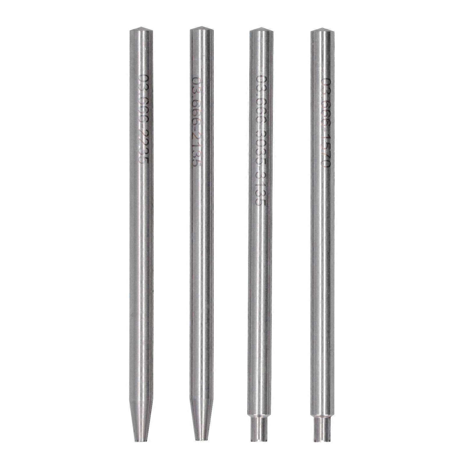 4pcs Oscillant Rotor Poids Essieu Poinçon Ensemble Montre Mouvement Outil De Réparation pour Horlogers