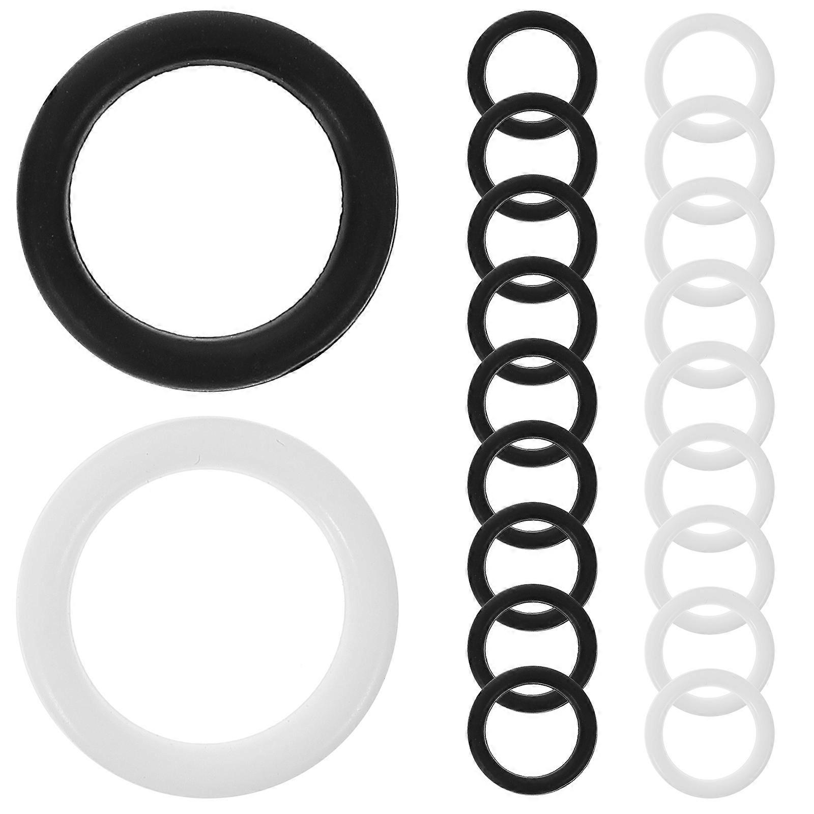 20pcs Backpack Making Rings Craft Making Rings Plastic Round Rings Crafts Rings, Backpack Accessory