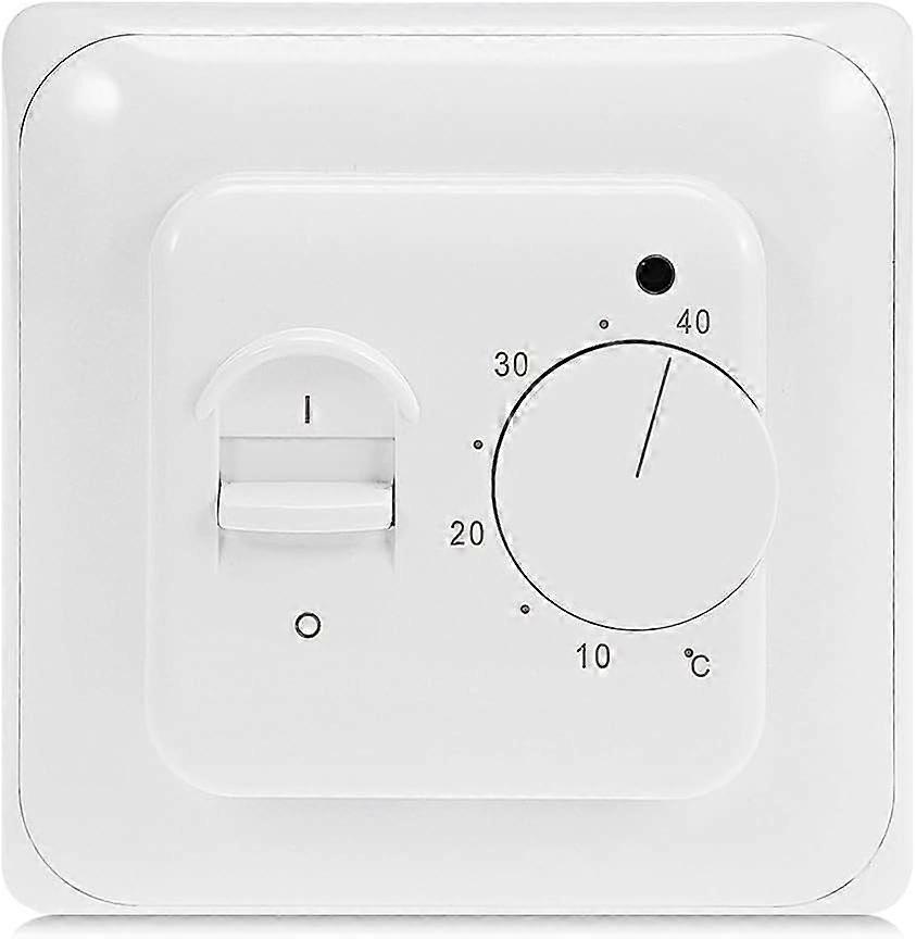 Manual Electric Floor Heating Thermostat with AC 220V 16A Probe, Mechanical Floor Heating Thermostat Controller