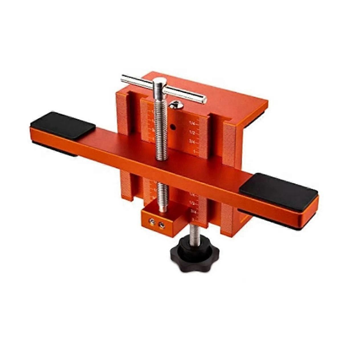 Cabinet Door Mounting Fixture Integrated Heavy Tool is Suitable for Cabinets with Face Frames.