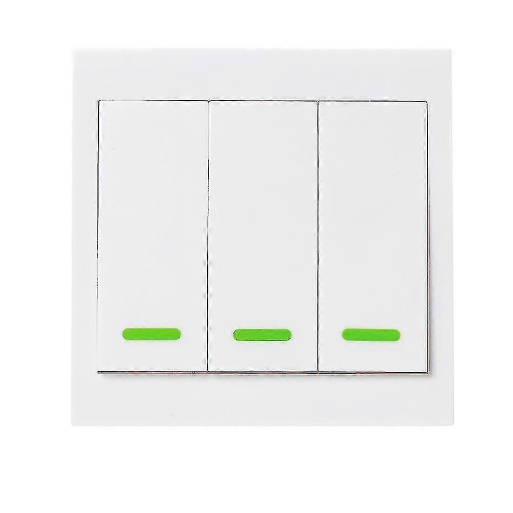 5pcs 3ch Wireless Remote Transmitter Sticky Rf Tx Smart für zu Hause Wohnzimmer Schlafzimmer 433mhz 86 Wand