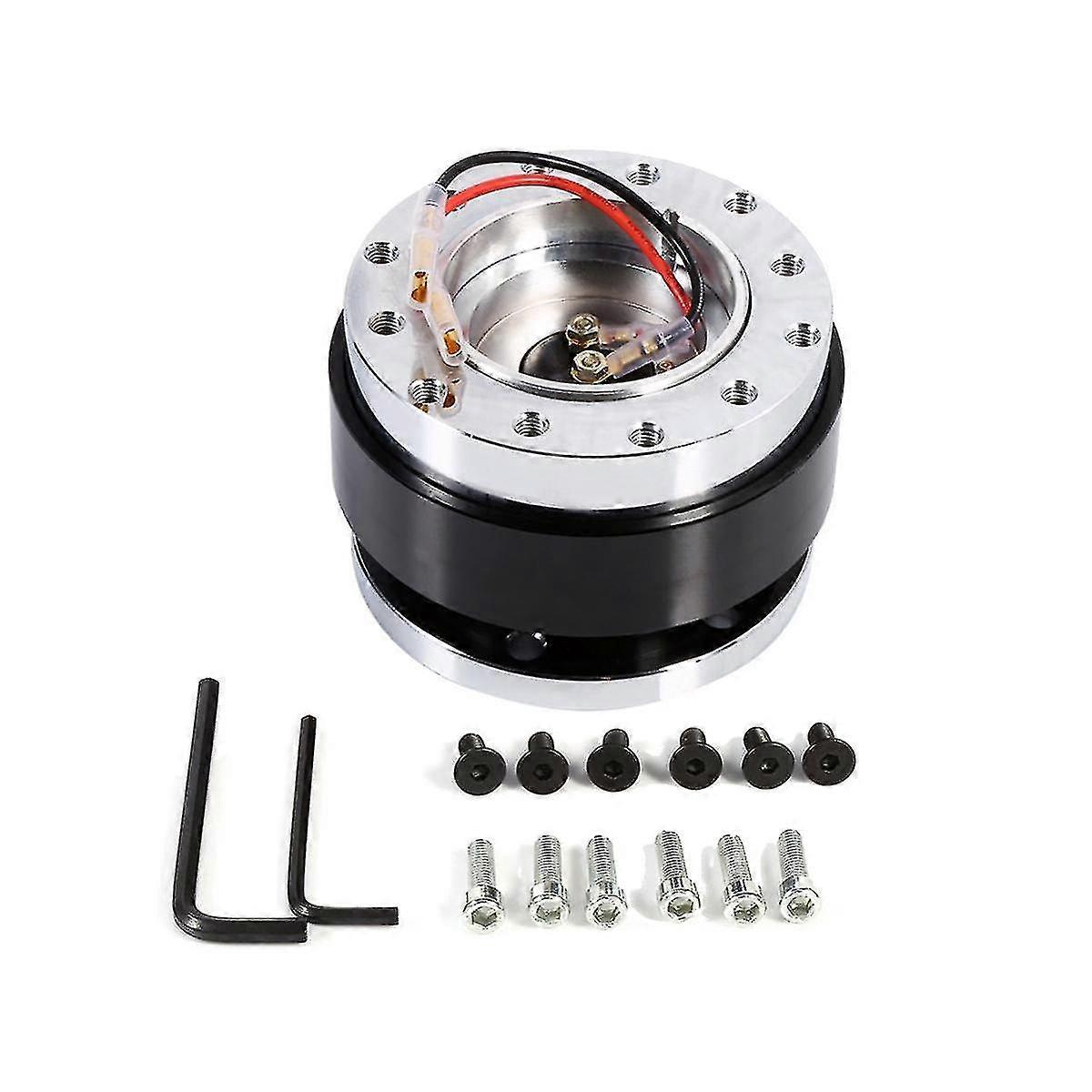 Racing Steering Wheel Base Quick Release Car Steering Wheel Connection Adapter Universal Automotive
