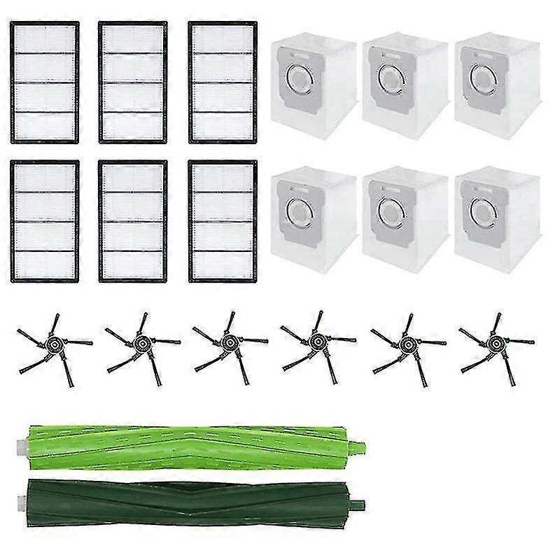 Main Side Brush Filter And Dust Bag For Irobot Roomba S9 S9+ S9 Plus