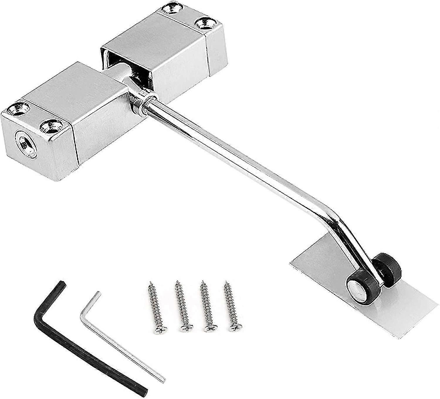 internal automatic door closer automatic spring closer adjustable tension spring door closer stainless steel door closer with hex key screws, for clos