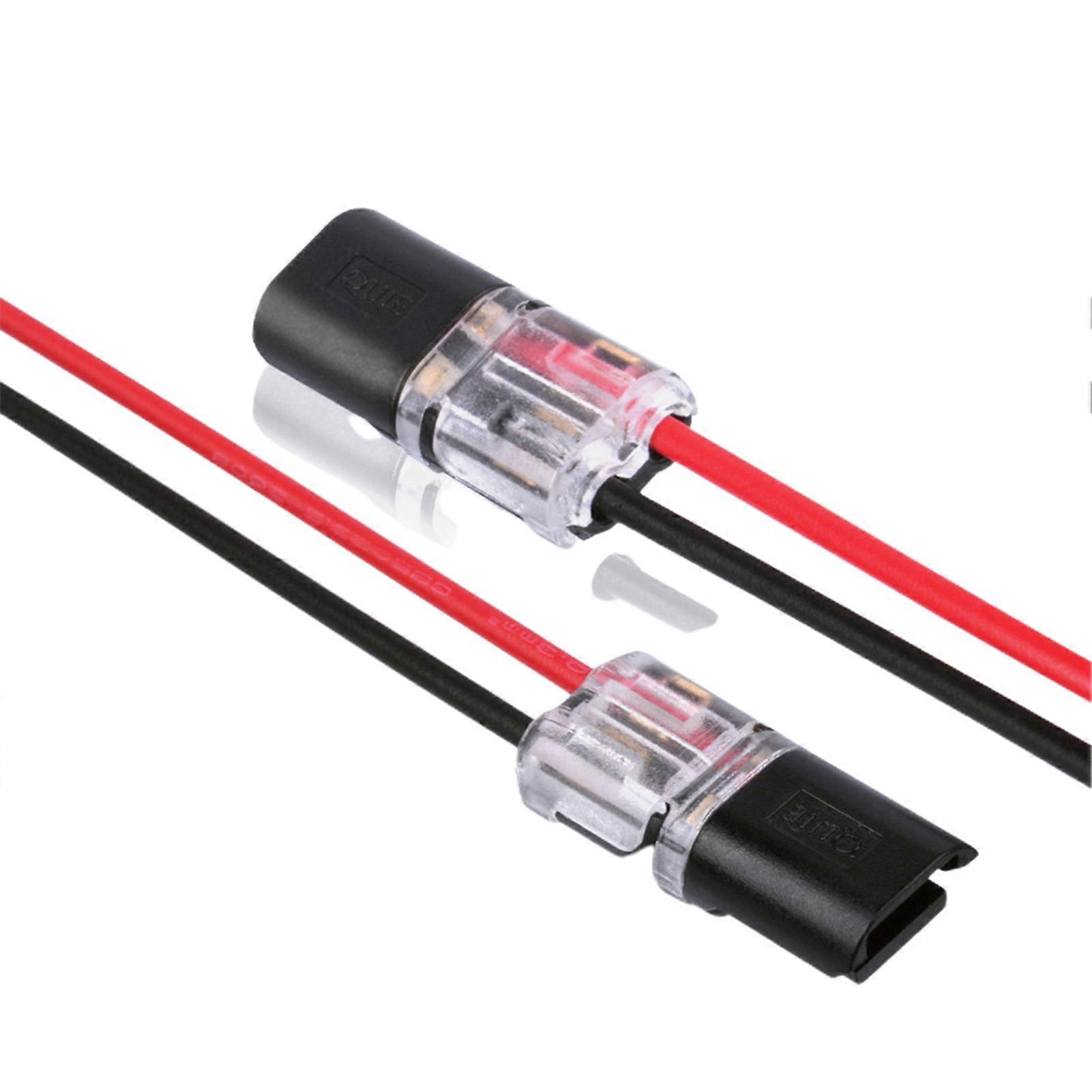 T Tap Wire Connectors 2-polet loddeløs uden stripping påkrævet Vandtæt lavspænding T Tap Cable Connector