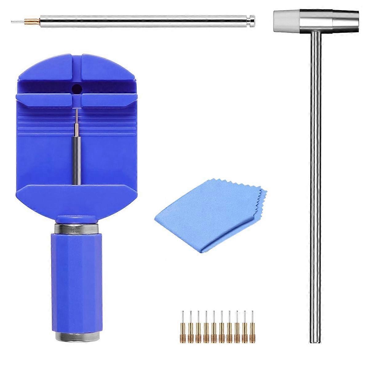 Watch Link Removal Tool Kit, Watch Band Sizing Tool Kit for Watch Bracelet Adjustment, Watch Pin Re