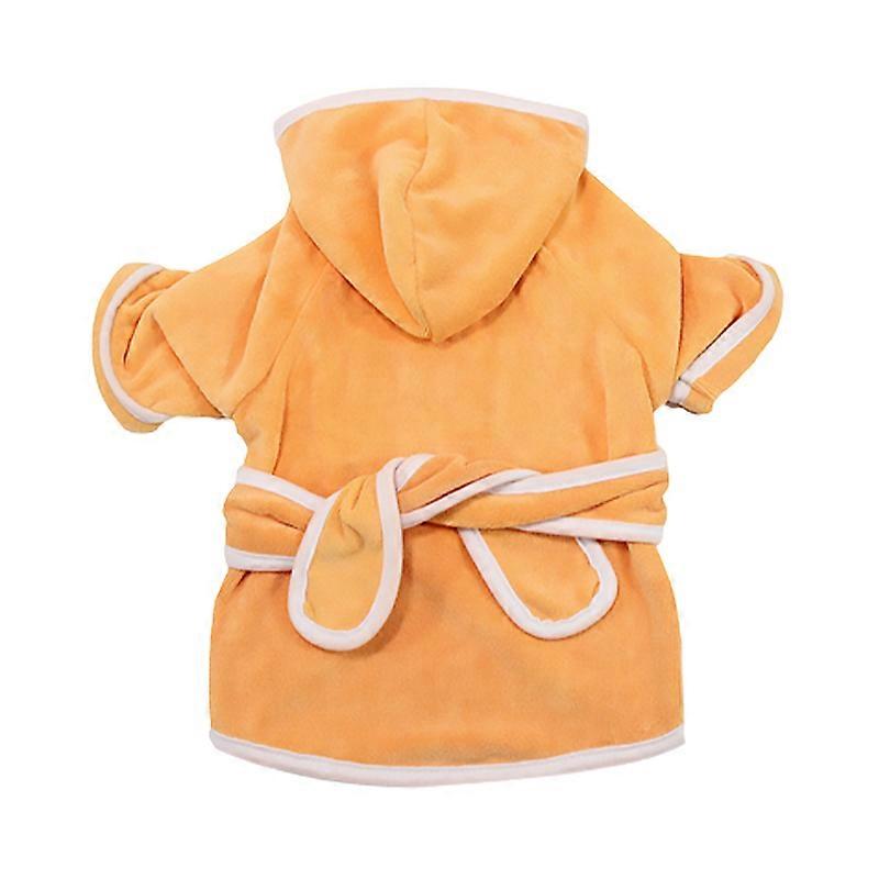 Halat de baie pentru câini de companie Full Wrap Prosop de baie cu uscare rapidă Prosop de baie pentru câini Absorbant Moale Confortabil pentru câini mici Haine medii