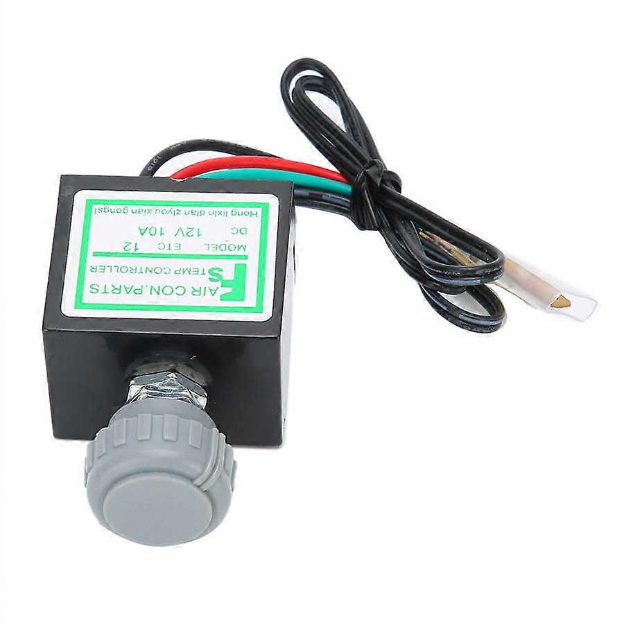 A/C Temperature Switch 10A Car Air Conditioner Electronic Thermostat Switch Temperature Control Auto Accessory
