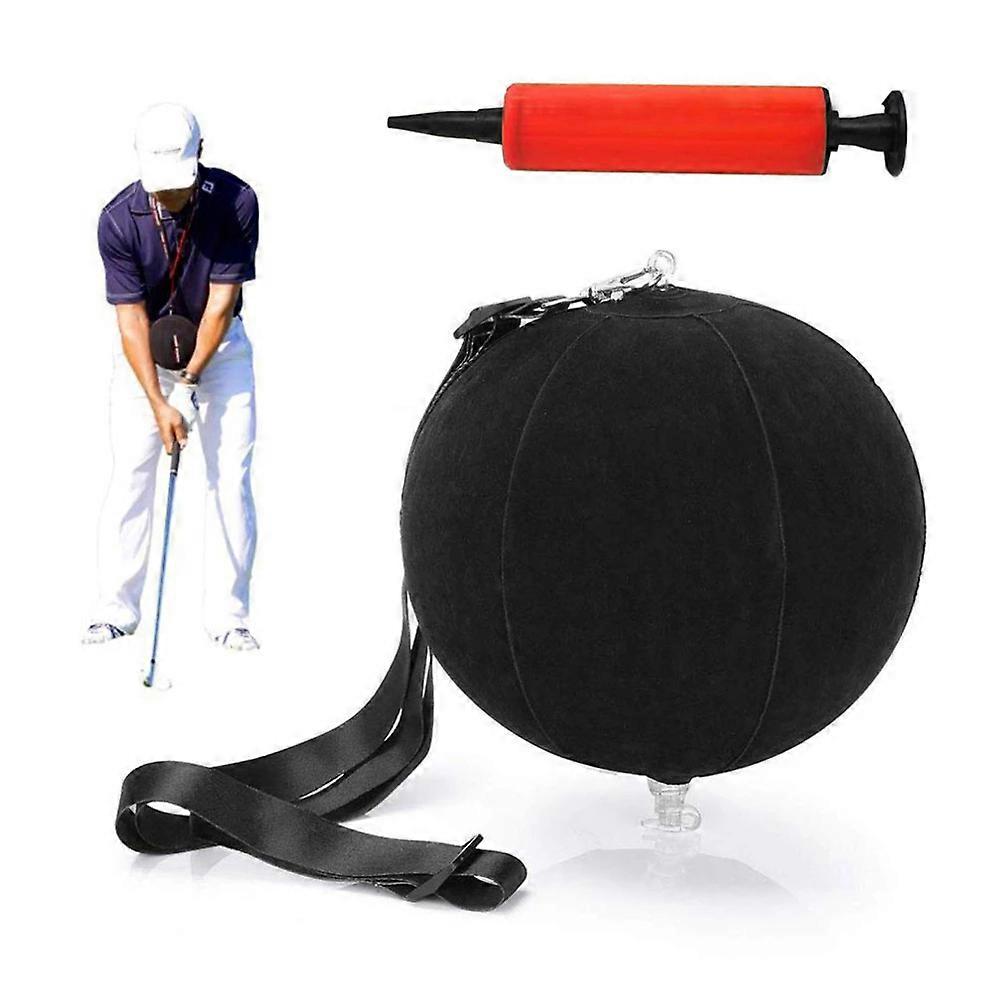 Golf Swing Trainer Ball With Smart Inflatable Assist Correction Training