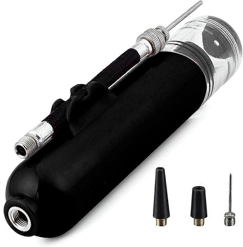 Inflator Ball Pump with Needle and 2 Nozzles for Basketball Football