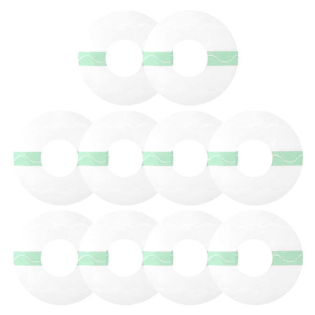 10Pcs Sports Non- slip Adhesive Patch Elastic Sensor Fixed Patch Breathable Patch